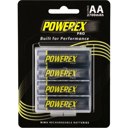 Акумулятори Maha Powerex AA 2700mAh PRO 4шт (Made in Japan)